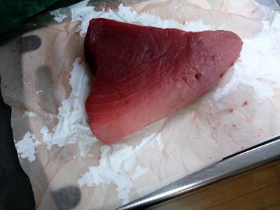 マグロのブロック